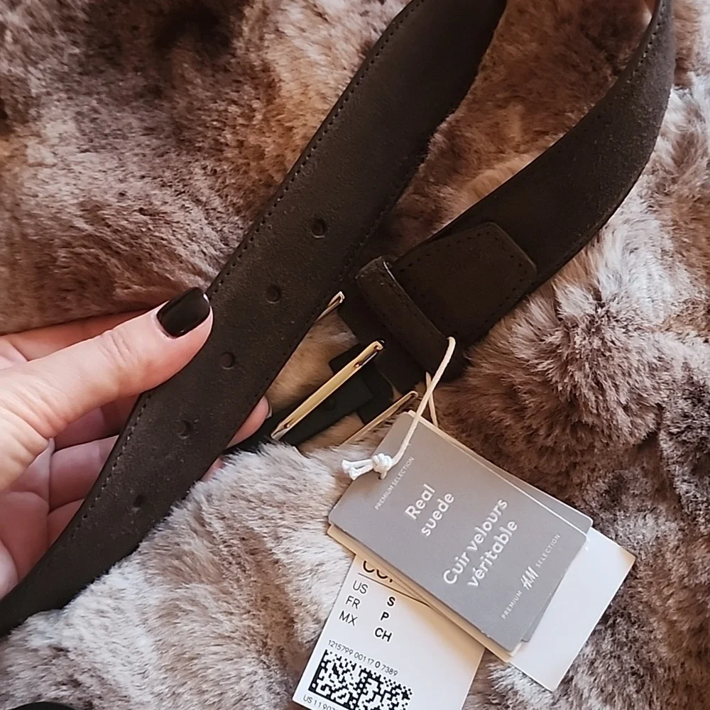 SUEDE BELT